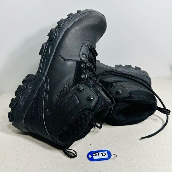 Columbia Men's Newton Ridge Plus II Waterproof Hiking Boots- Black Size 13 - Picture 1 of 8